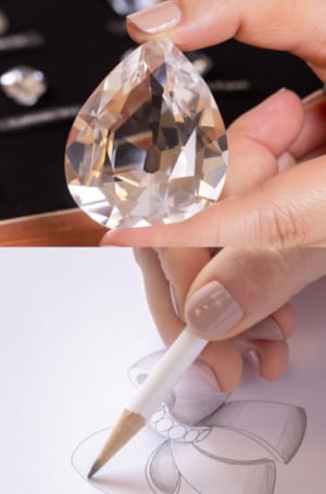 The Fantasy of Diamond Jewelry, Light and Brilliance